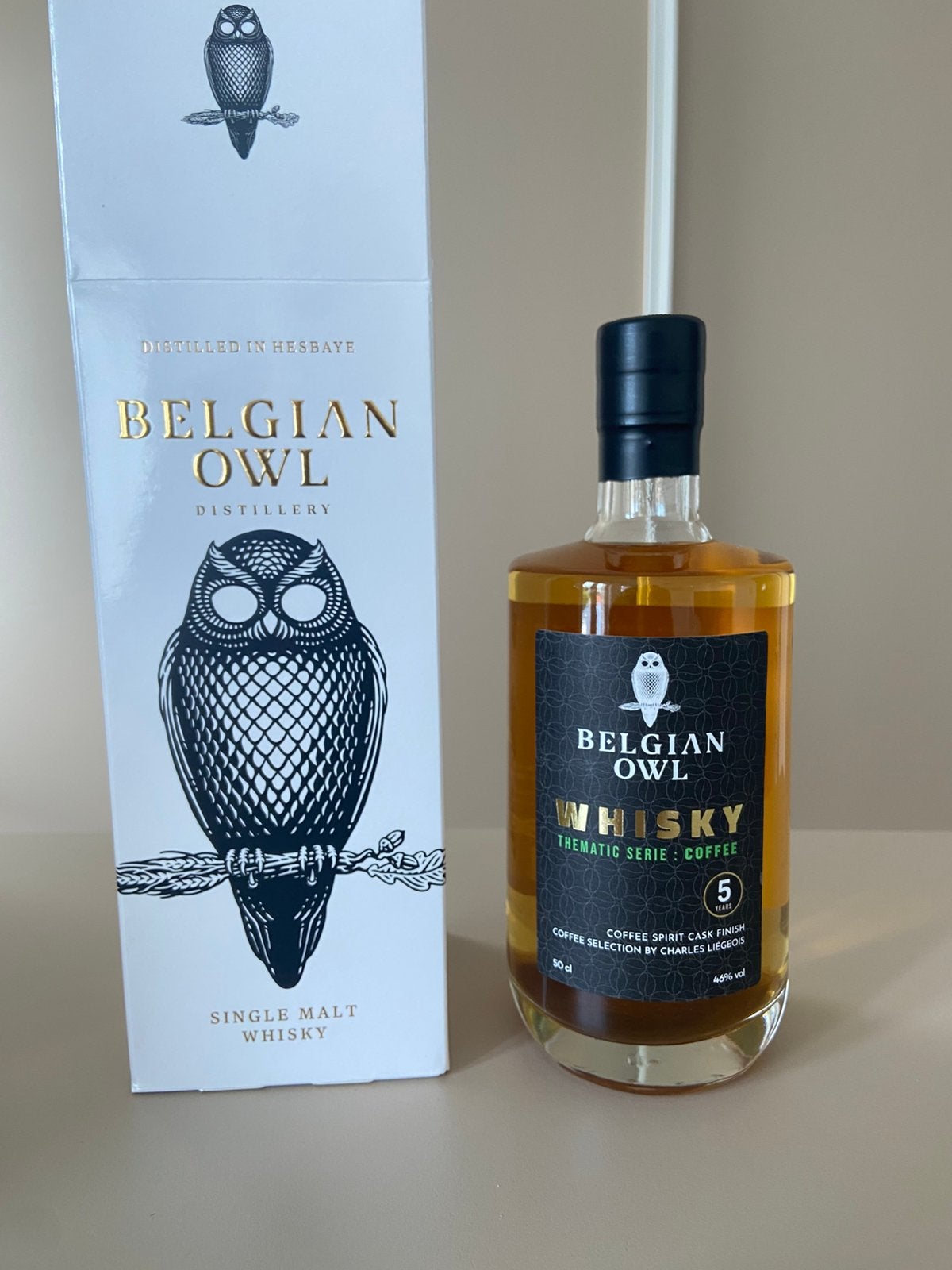 Belgian Owl Whisky -Thematic Series - Coffee Finish 50cl, Enlèvement, Neuf