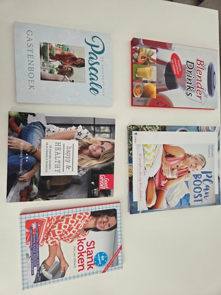 Kookboeken bekende auteurs nederlandstalig 5 voor 8 euro, Boeken, Overige typen, Nieuw, Ophalen of Verzenden, Nathalie Meskens