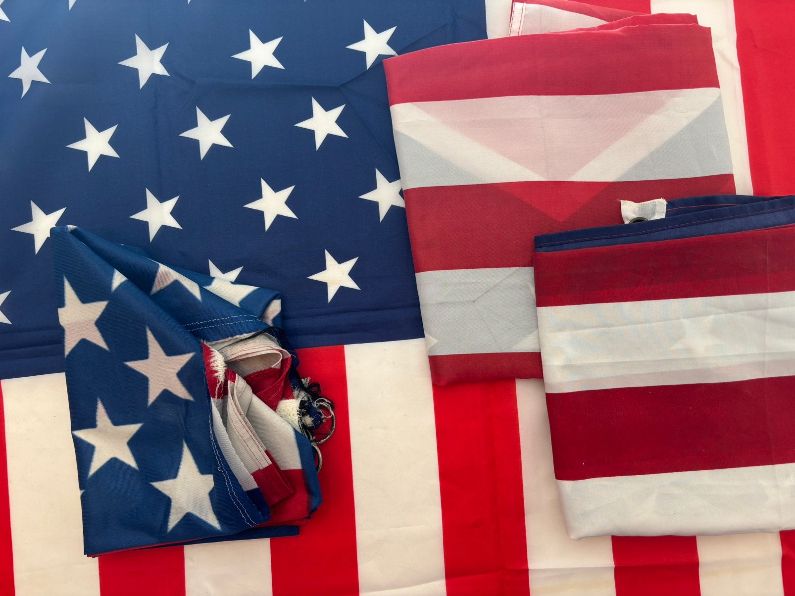 drapeau américain, Divers, Enlèvement ou Envoi, Utilisé