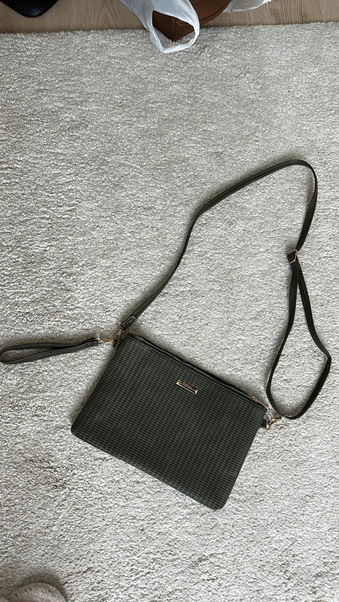 Crossbody schoudertas handtas groen, Ophalen, Zo goed als nieuw, Groen