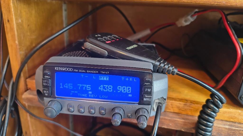 Kenwood dualband TM-V7 met dvrptr v1, Telecommunicatie, Ophalen of Verzenden, Gebruikt, Zender en Ontvanger