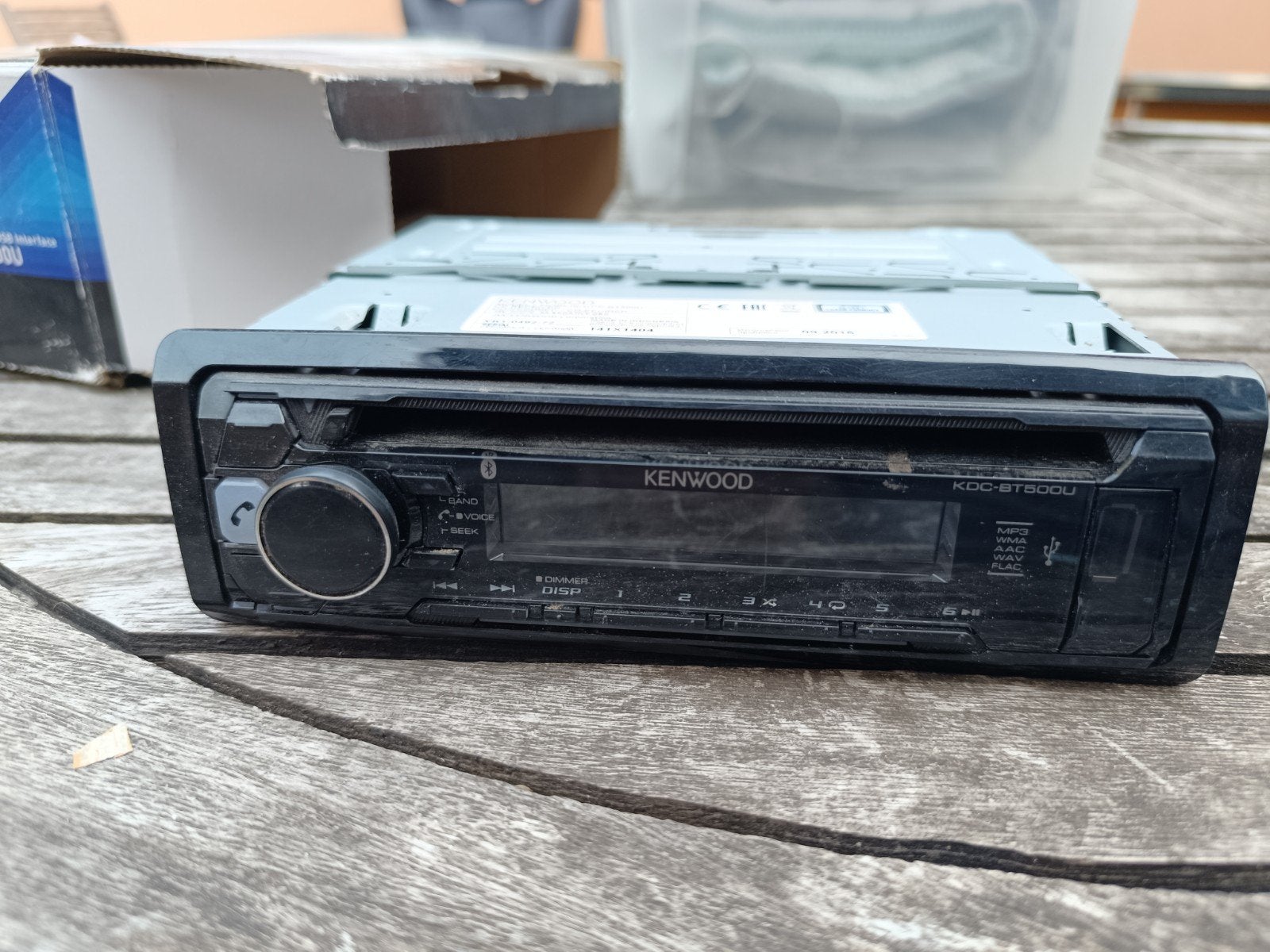Autoradio Kenwood KDC-BT500U, Auto diversen, Autoradio's, Ophalen, Gebruikt