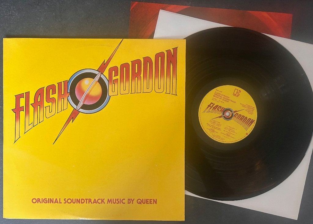 QUEEN - Flash Gordon ( LP; USA; compleet; NMINT ), CD & DVD, Enlèvement ou Envoi, Avec pochette intérieure, Comme neuf, Rock classique