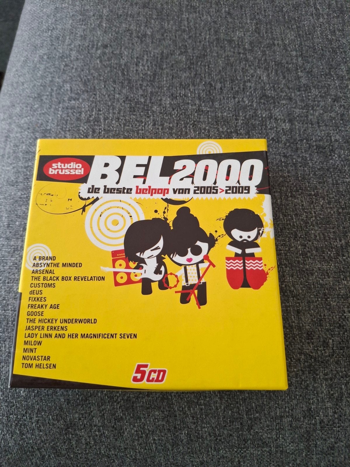 5 cd box  bel 2000  2005/2009, Ophalen of Verzenden