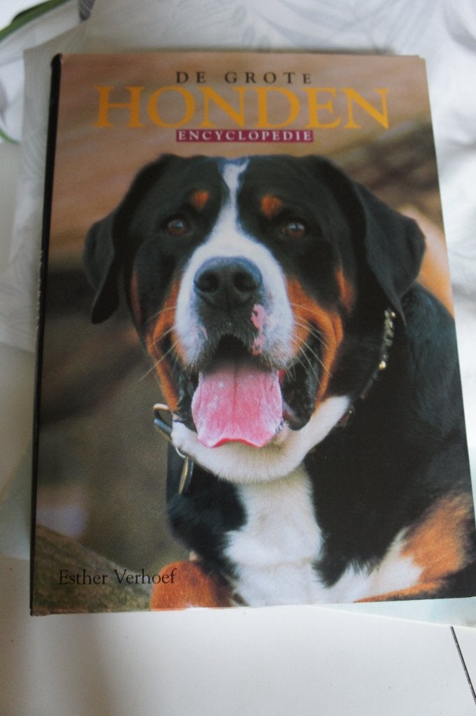 Boeken : ENCYCLOPEDIE  De Grote Honden, Boeken, Ophalen, Zo goed als nieuw, Dieren