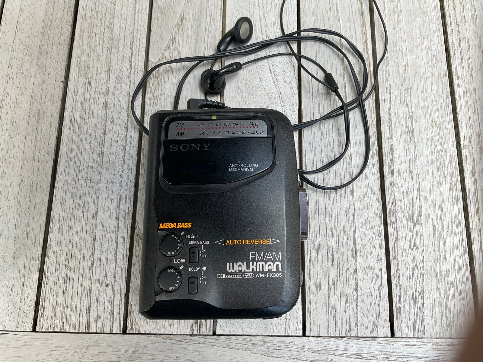 Sony Walkman WM FX305  Mega BA SS, Ophalen of Verzenden, Walkman
