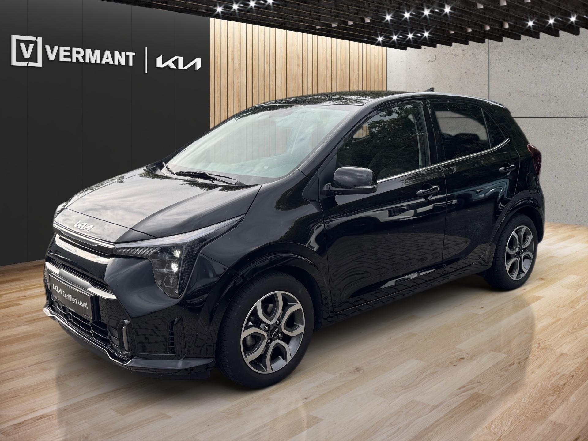Kia Picanto 1.0 MPI Pace AMT, Auto's, 46 kW, Zwart, 5 deurs, Picanto