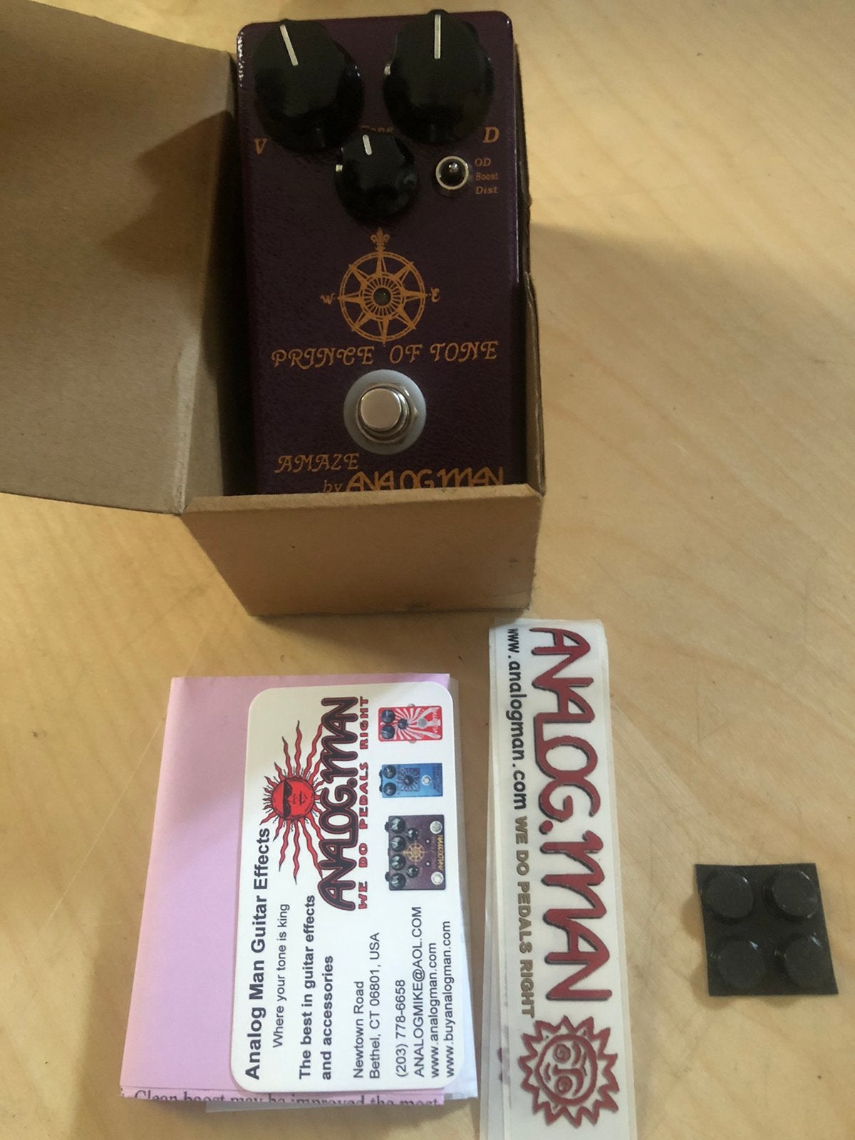 Analogman Prince of Tone, Muziek en Instrumenten, Ophalen of Verzenden, Zo goed als nieuw