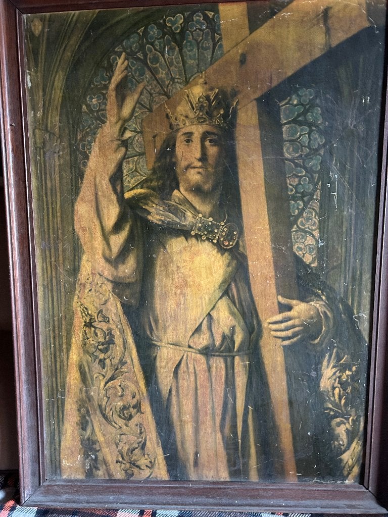 Christus Koning (Christus Rex) schoolplaat, Verzamelen, Religie, Ophalen