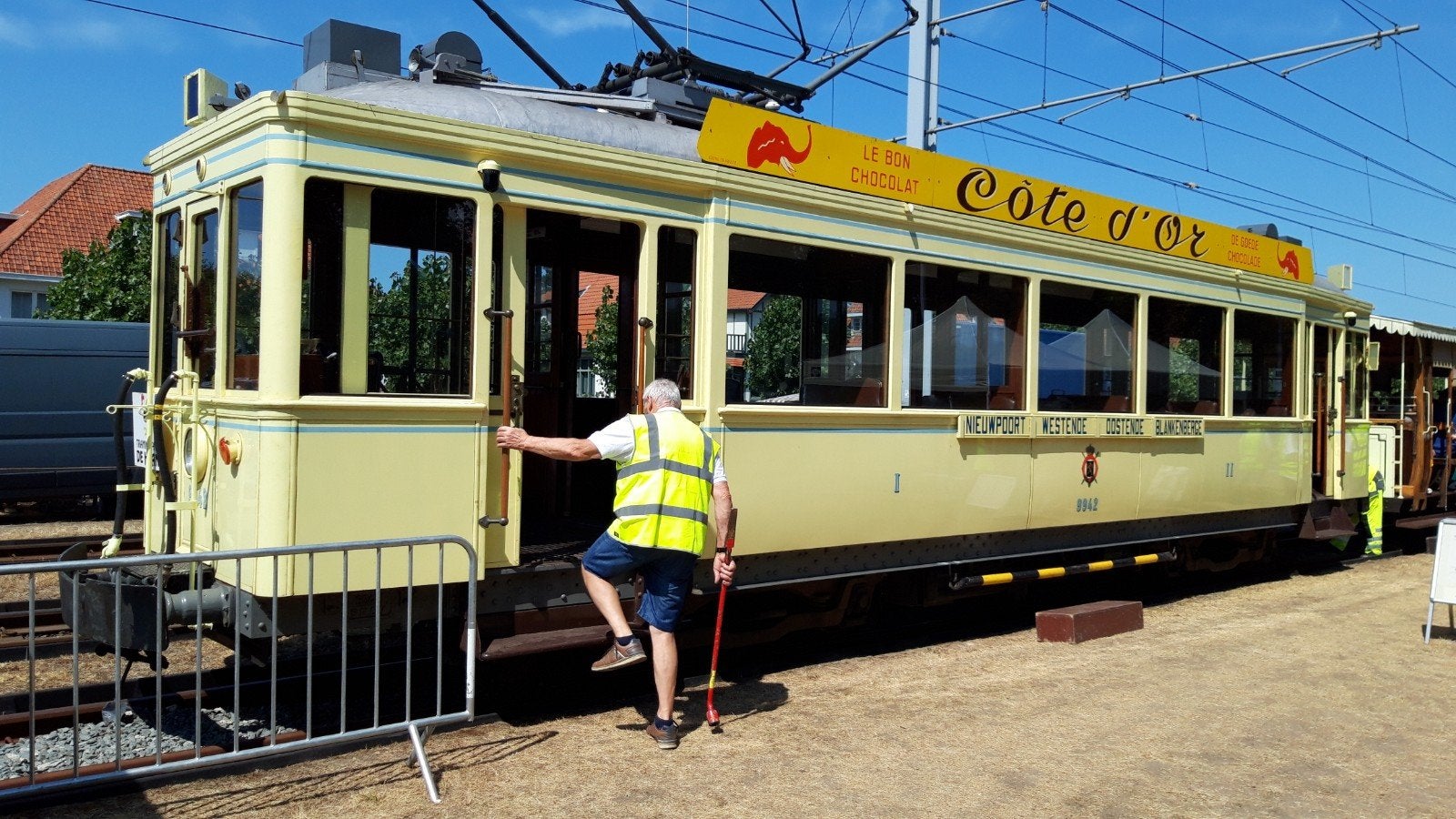Trammelant tram op zeer grote schaal, Hobby en Vrije tijd, Ophalen of Verzenden