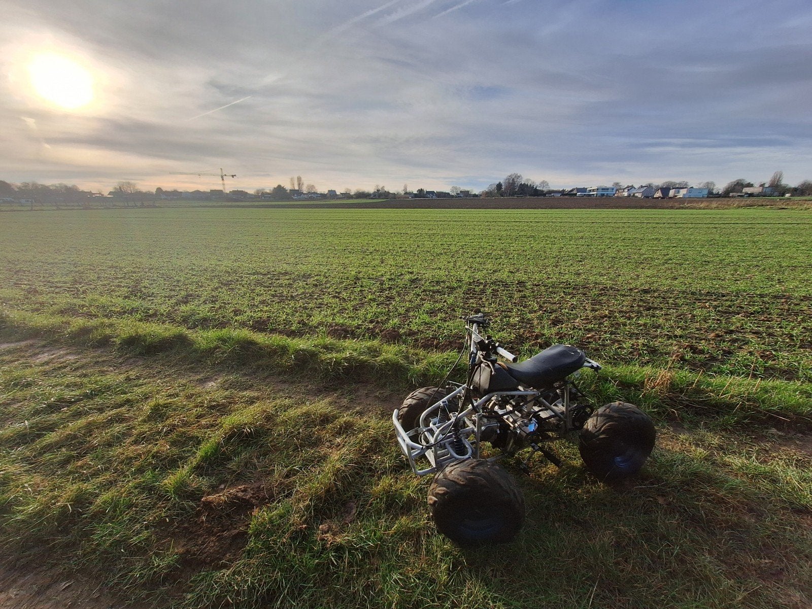 Quad 50cc 4t, Fietsen en Brommers, Brommers | Crossbrommers, Ophalen