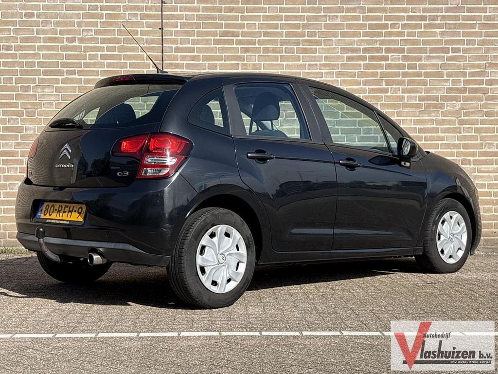 Citroen C3 1.6 e-HDi Dynamique | Cruise | Airco | Trekhaak |, Auto's, Citroën, Zwart, Emergency brake assist, Te koop, Stadsauto