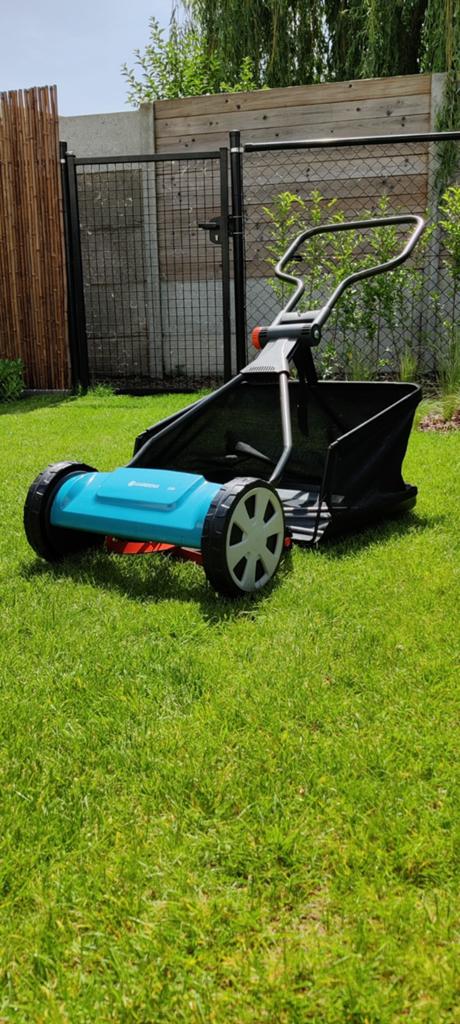 Gardena 330 grasmaaier, Tuin en Terras, Grasmaaiers, Kooimesmaaier, Ophalen