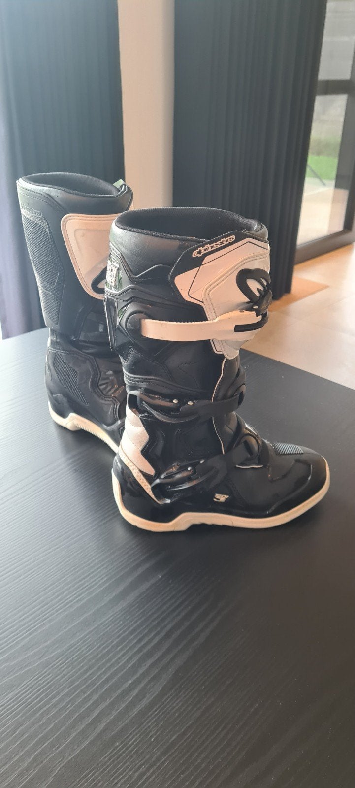 Crosslaarzen Alpinestars tech 3s youth, Motos, Seconde main, Vêtements de motocross, Enlèvement, Alpinestars