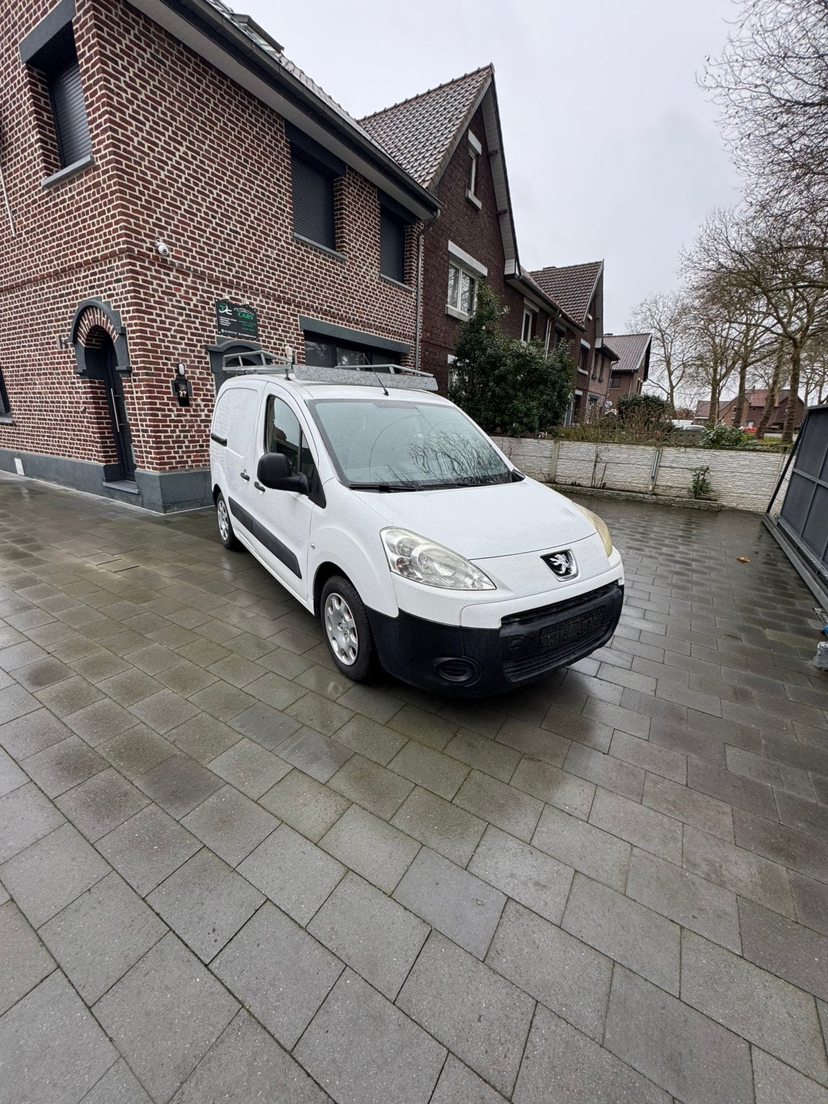 Peugeot Partner 1.6 HDI, Auto's, Stof, Wit, Grijs, Particulier