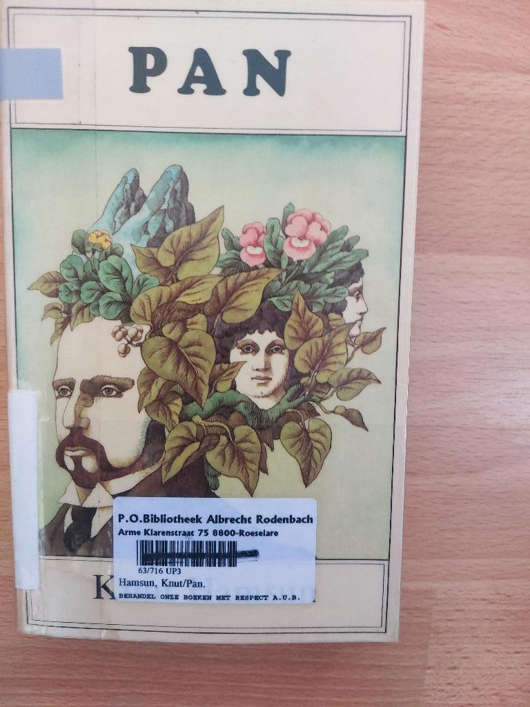 Knut Hamsun : Pan, Ophalen of Verzenden