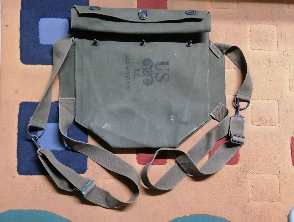 Musette gasmasker M9 US Army American Army Korea Vietnam, Verzenden, Overige soorten, Overige typen