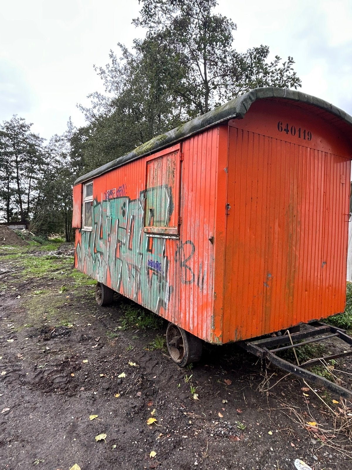Pipowagen/werfwagen, Doe-het-zelf en Bouw, Ophalen, Gebruikt