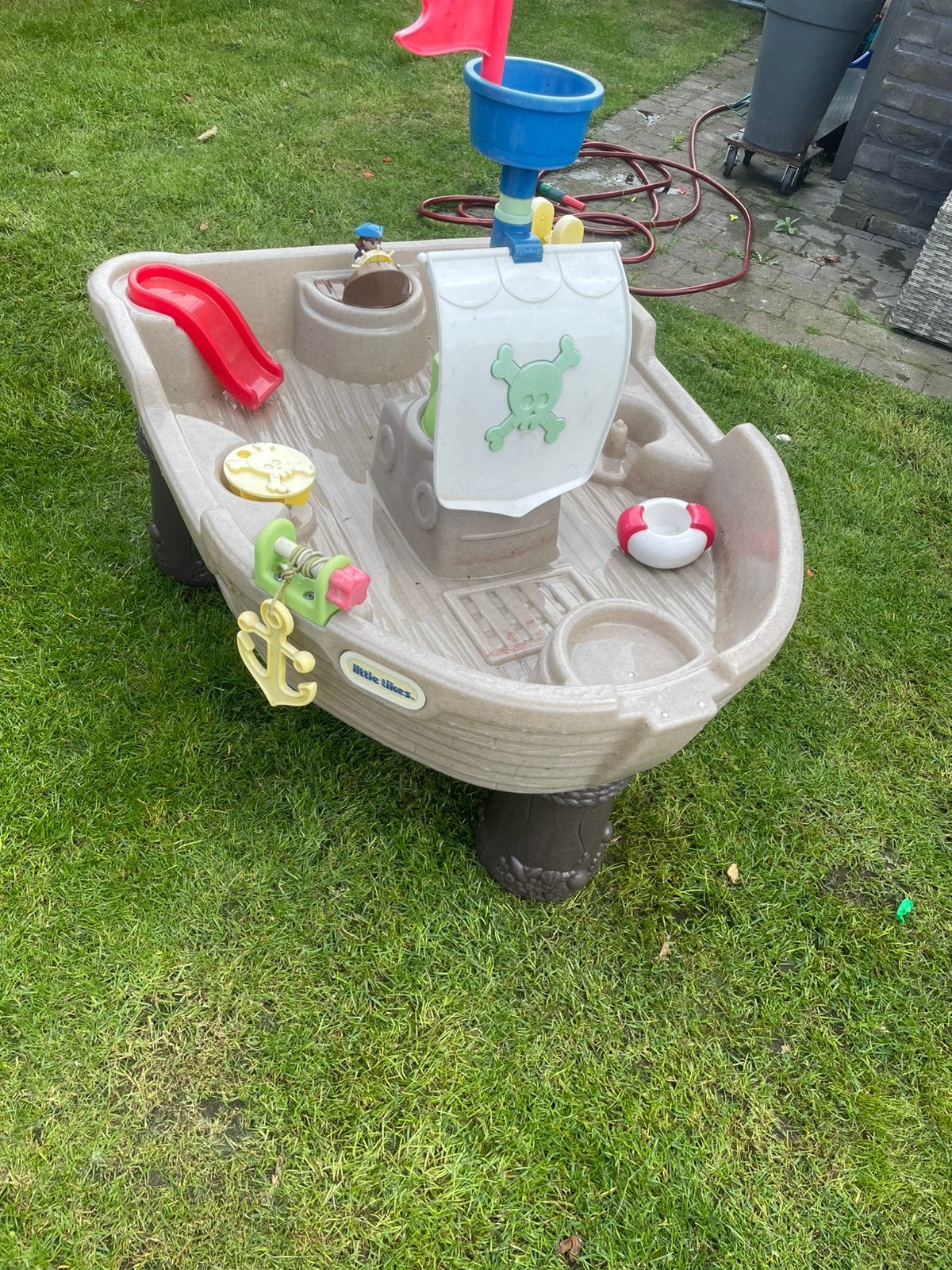 Little tikes watertafel piratenboot, Ophalen, Gebruikt