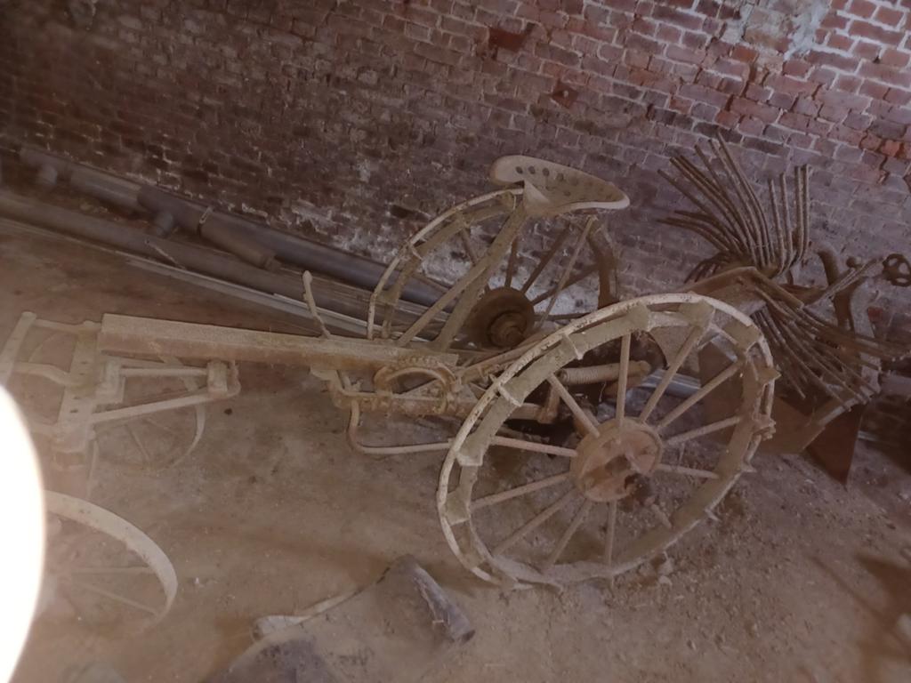 Machine à ramer les pommes de terre, Enlèvement