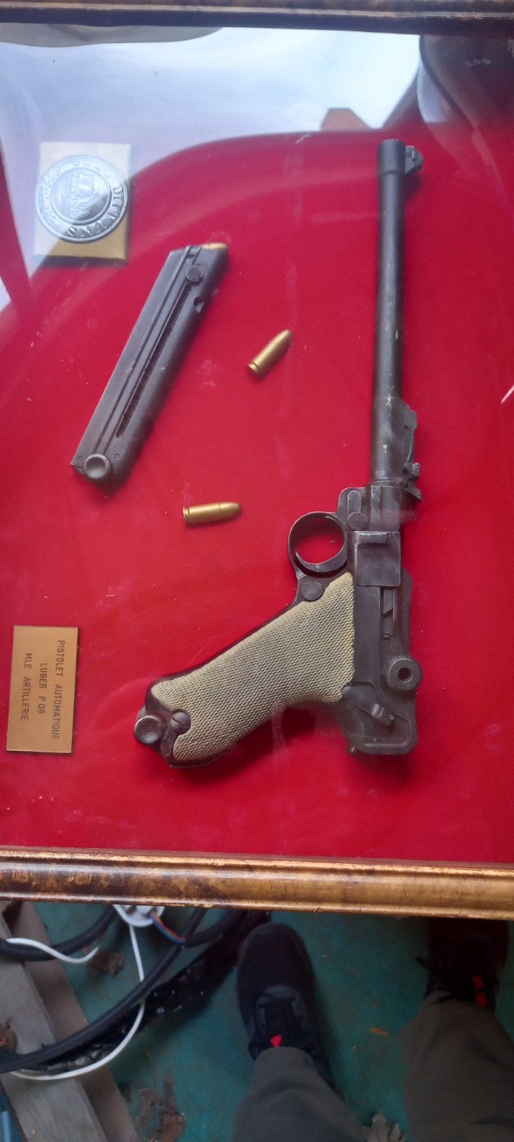 cadre didactique P08 artillerie, Verzamelen, Ophalen of Verzenden, Zo goed als nieuw