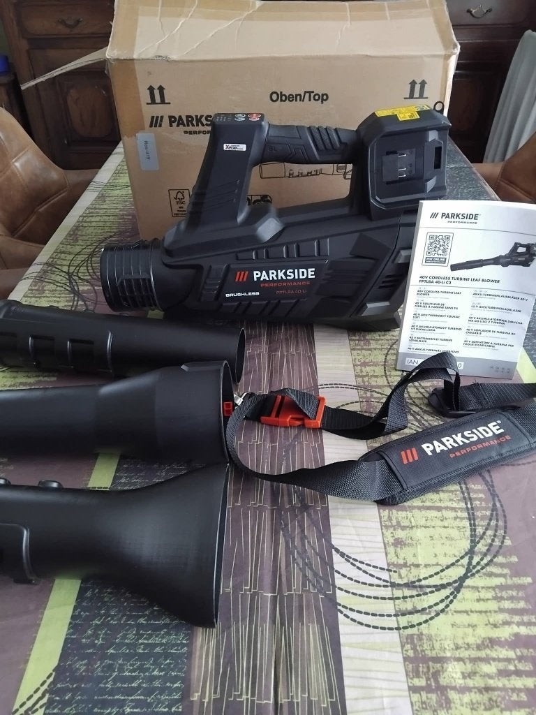 parkside nieuwe turbine bladblazer, Tuin en Terras, Ophalen, Met zuigfunctie, Nieuw, Parkside