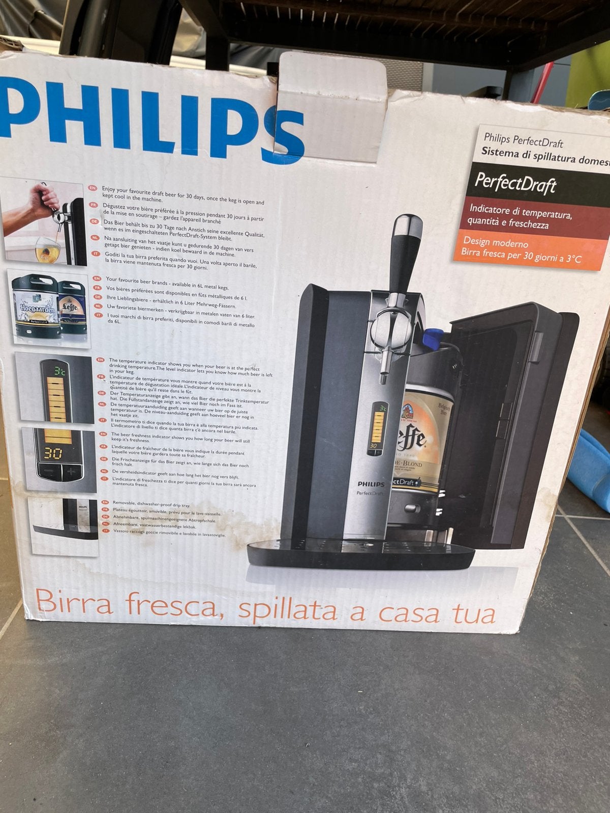Philips Home draft system, Elektronische apparatuur, Thuistapinstallaties, Ophalen, Zo goed als nieuw, Philips