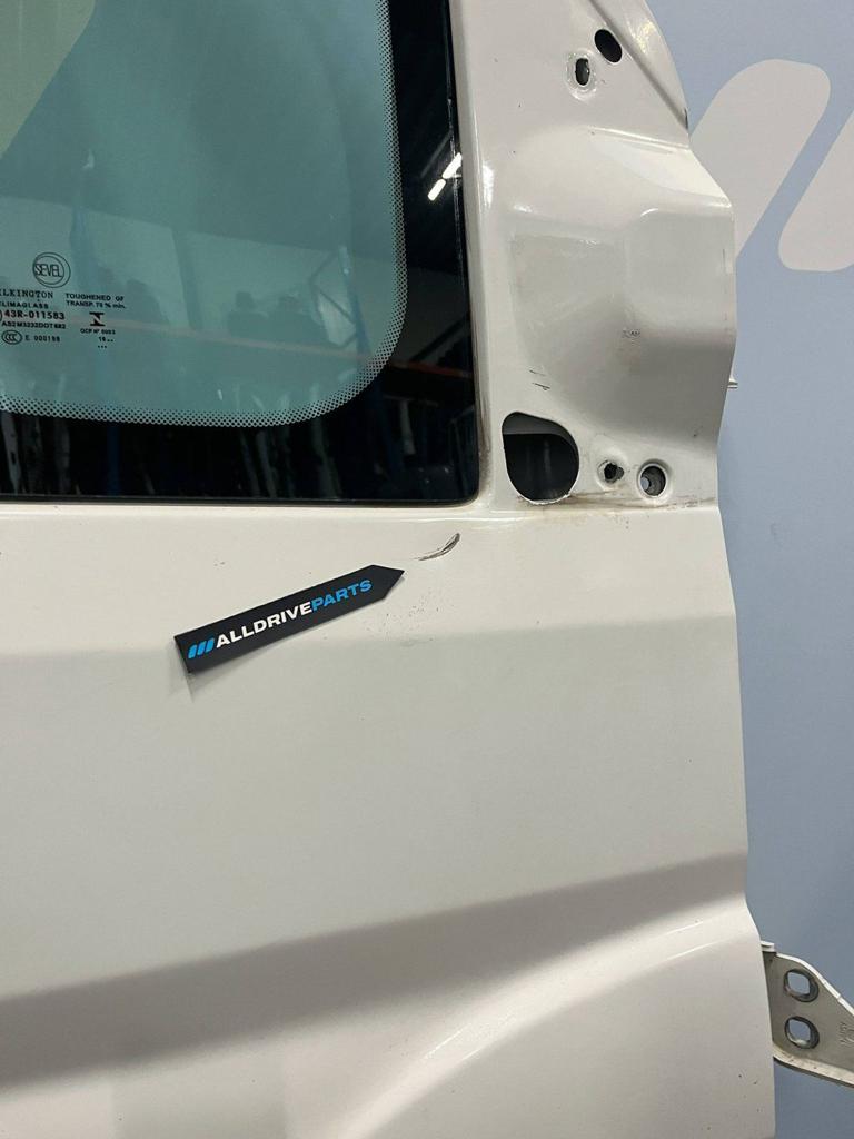 Peugeot Boxer Voorportier rechts wit 9004EC, Gebruikt, -, Deur, -