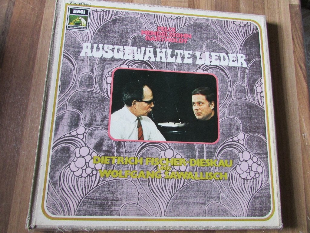 MENDELSSOHN - BARTOLDY : AÜSGEWWÄHLTE LIEDER : LP, LP, Gebruikt, Opera of Operette, Boxset