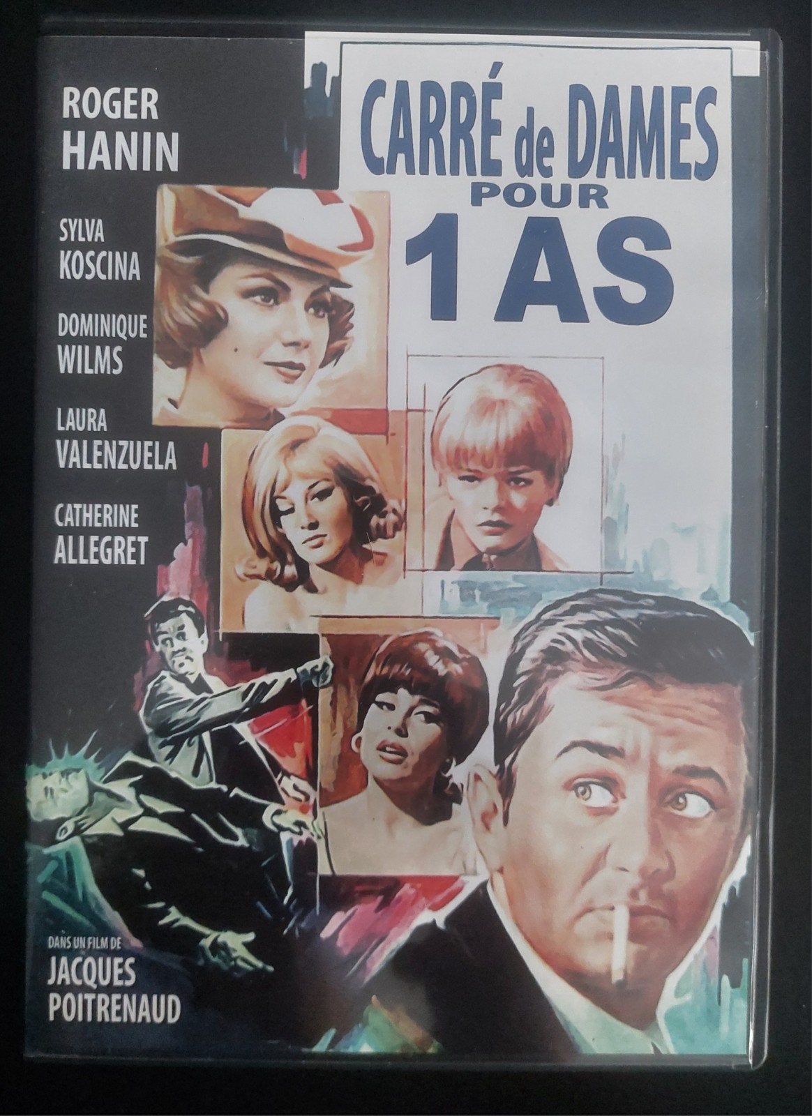 Dvd Carré de dames pour 1 as ( Roger Hanin,...), Enlèvement ou Envoi