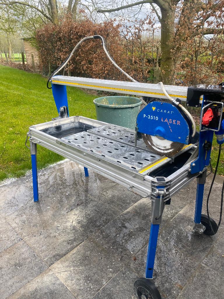 Carat tafelzaag p-3510 met laser, Doe-het-zelf en Bouw, Ophalen, Gebruikt