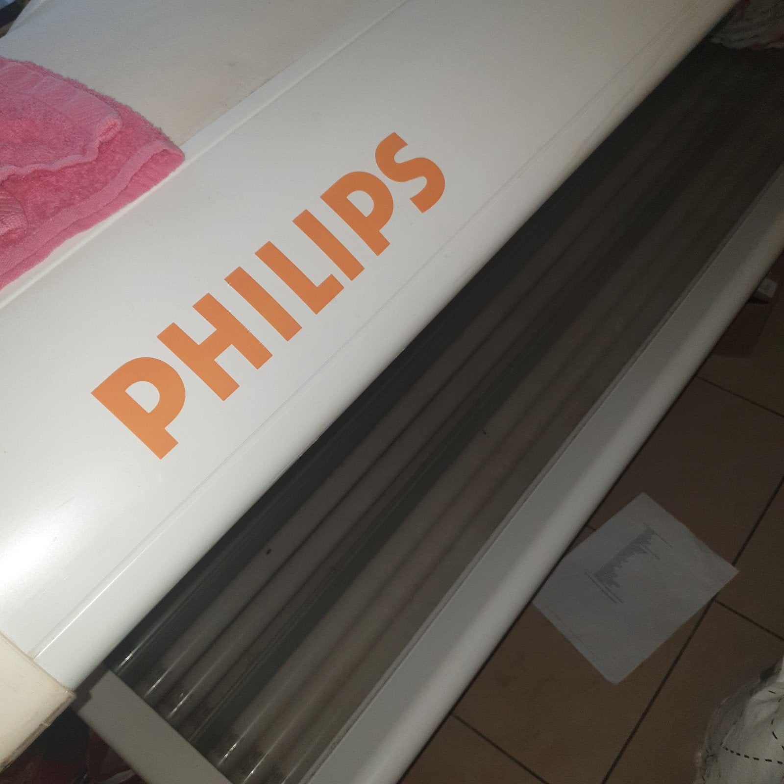zonnebank philips, Elektronische apparatuur, Zonnebanken en Gezichtsbruiners, Ophalen of Verzenden