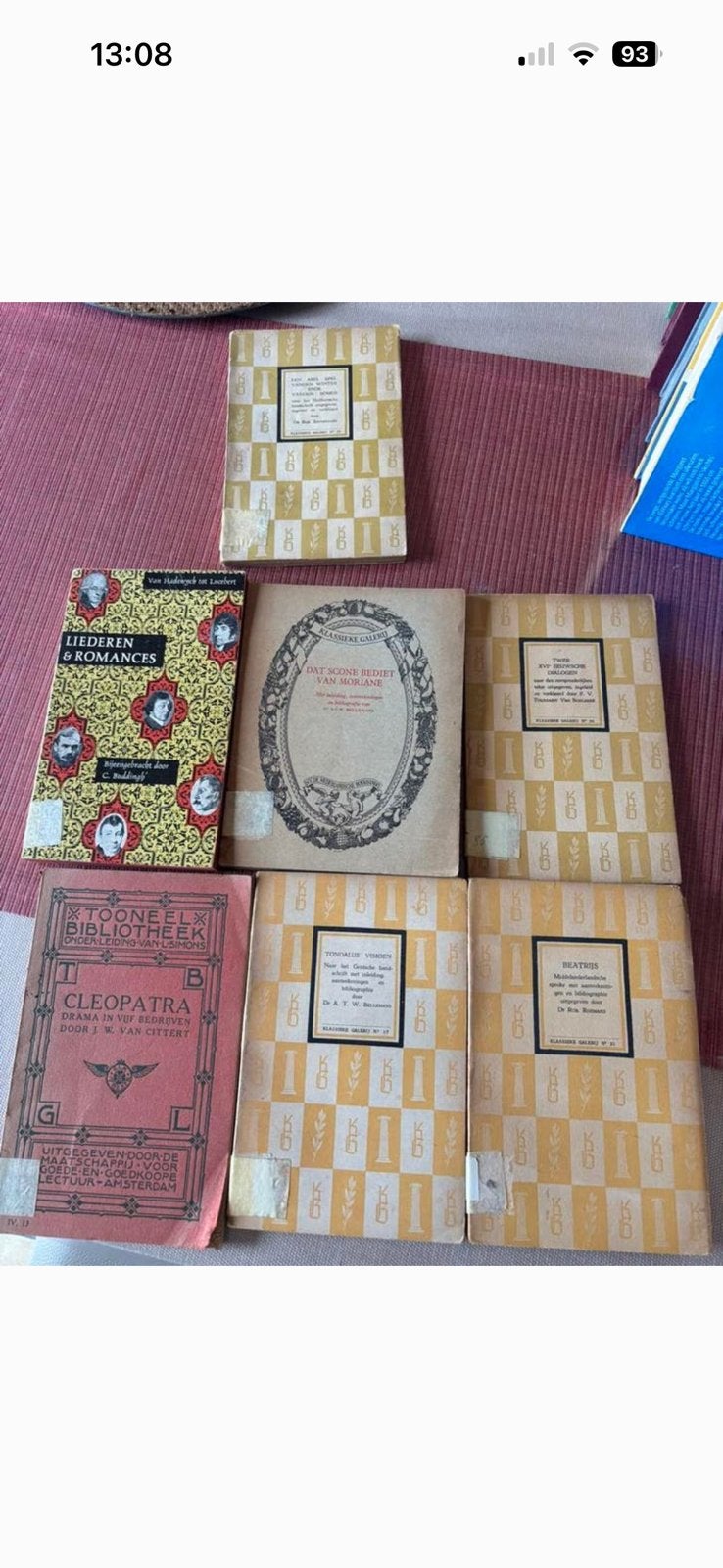 Lot oude boeken, Ophalen of Verzenden