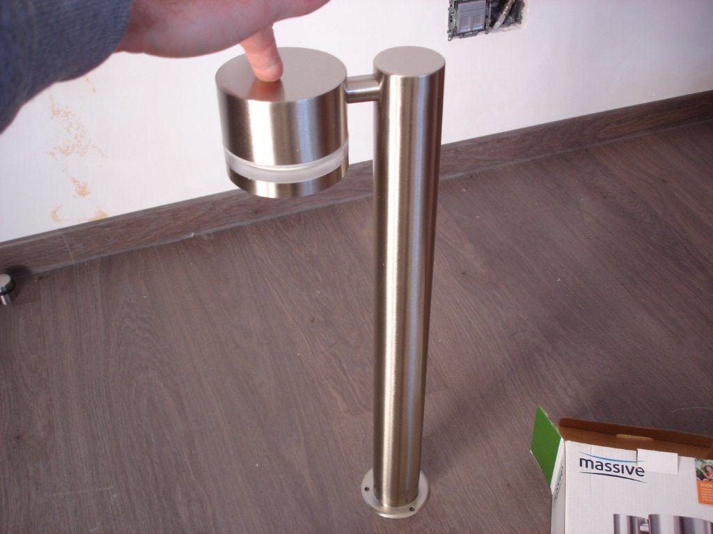 Inox tuinplaalverlichtingspunt RVS, Ophalen of Verzenden, Nieuw, Philips, LED