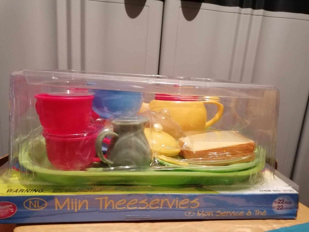 Theeservies speelgoed, Ophalen, Nieuw, Kunststof, Speelkeuken