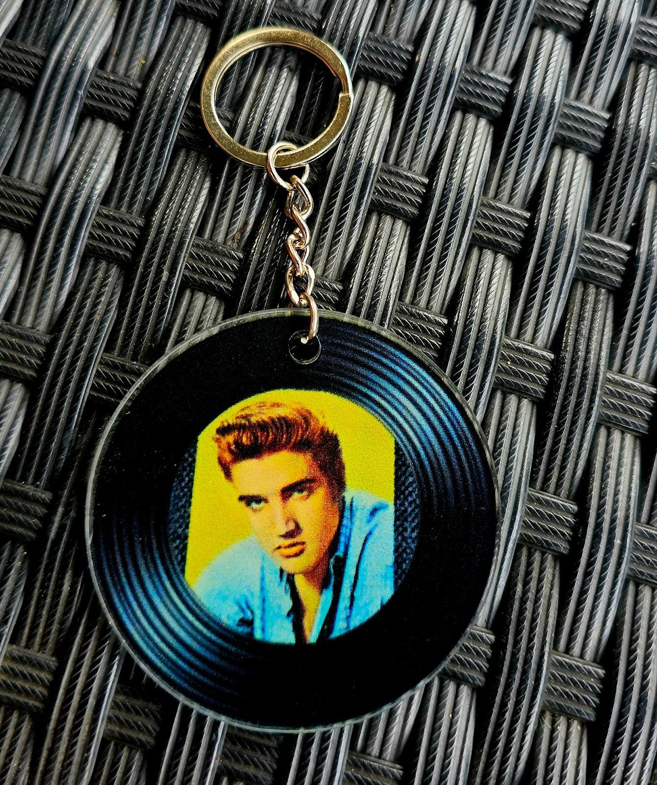 Sleutelhanger Elvis Presley, Verzamelen, Ophalen of Verzenden, Nieuw