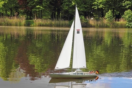 RC zeilboot Comtesse, Ophalen, Zo goed als nieuw, Groter dan 1:32, Overige merken