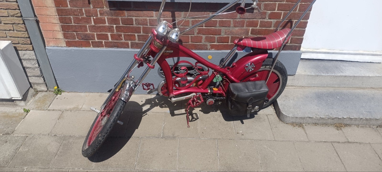 Vélo chopper, Fietsen en Brommers, Brommers | Derbi, Ophalen