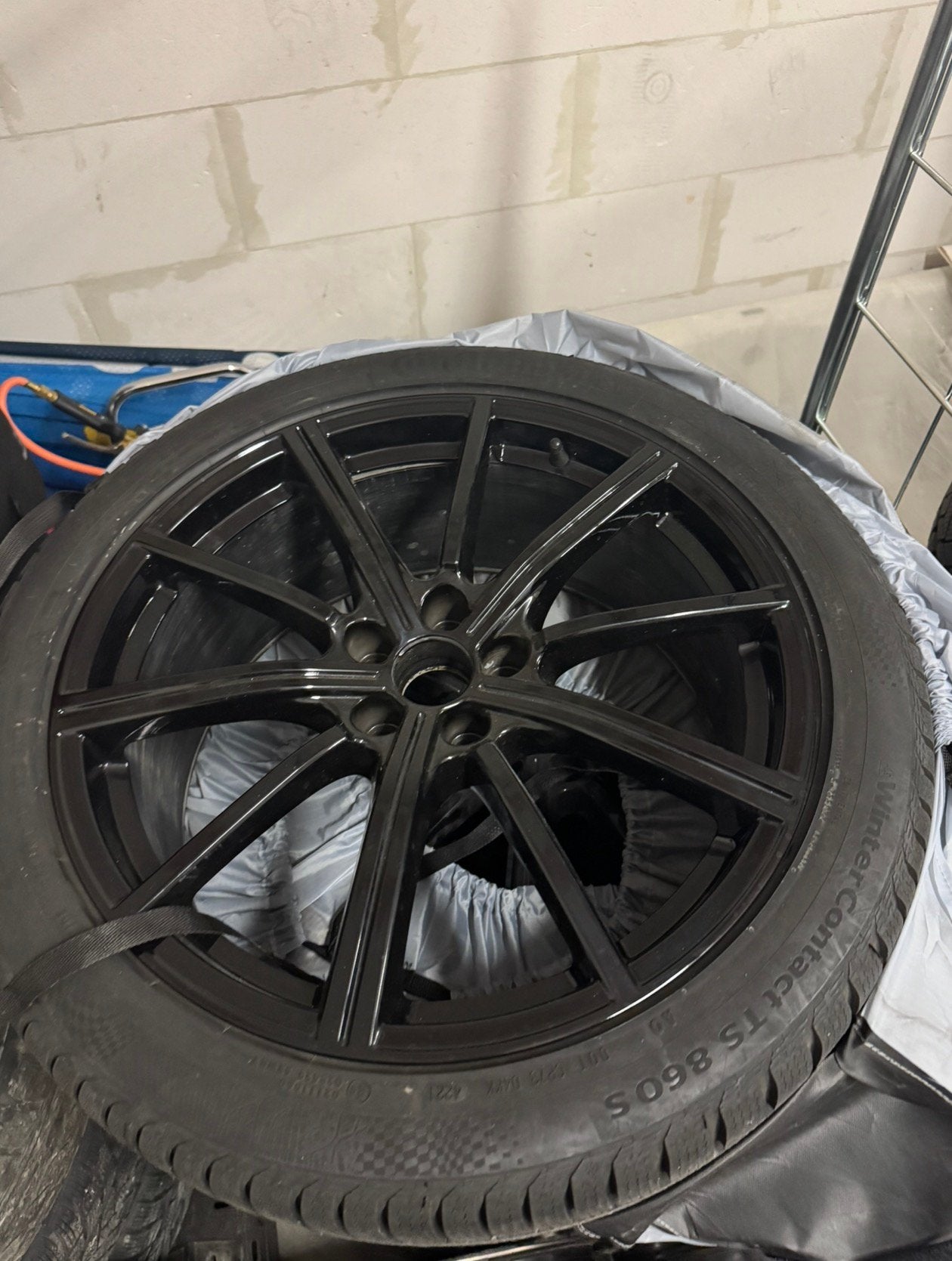 Jantes Audi Origine Q3 RSQ3 + pneus hiver 255/40/R20 W XL, Autos : Pièces & Accessoires, Enlèvement, Pneus hiver, Pneu(s)