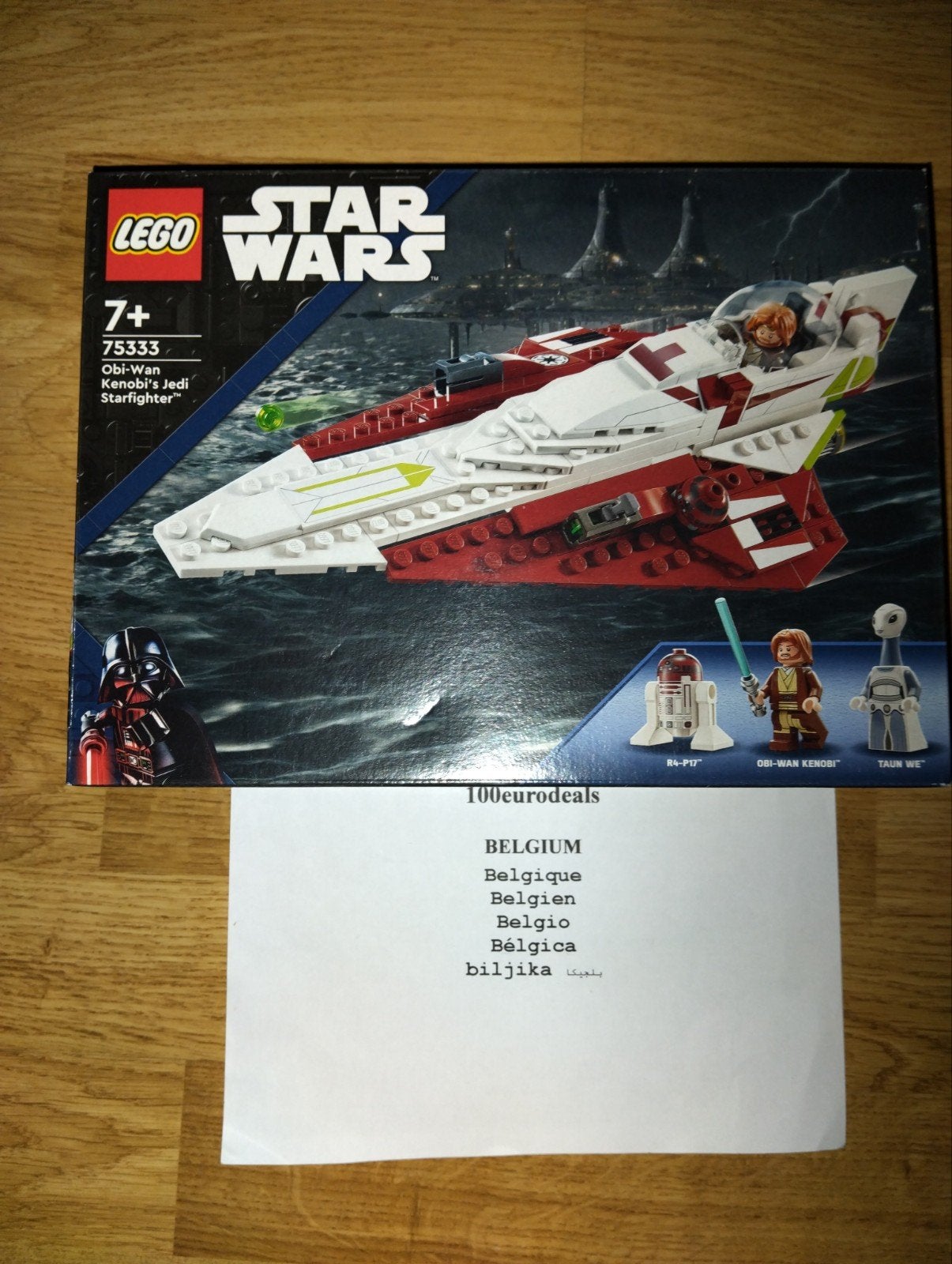 1x lego 75333 Star Wars De Jedi Starfighter van Obi-Wan Keno, Kinderen en Baby's, Verzenden, Lego, Star Wars