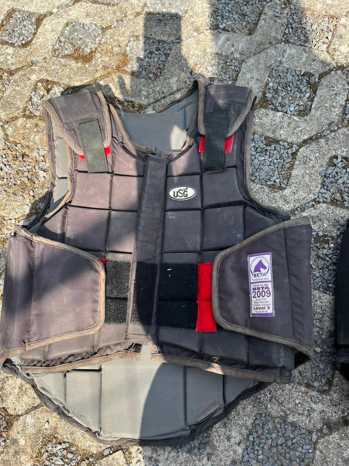 Body protector adult Small, Dieren en Toebehoren, Bodyprotector, Ophalen of Verzenden, Zo goed als nieuw, USG