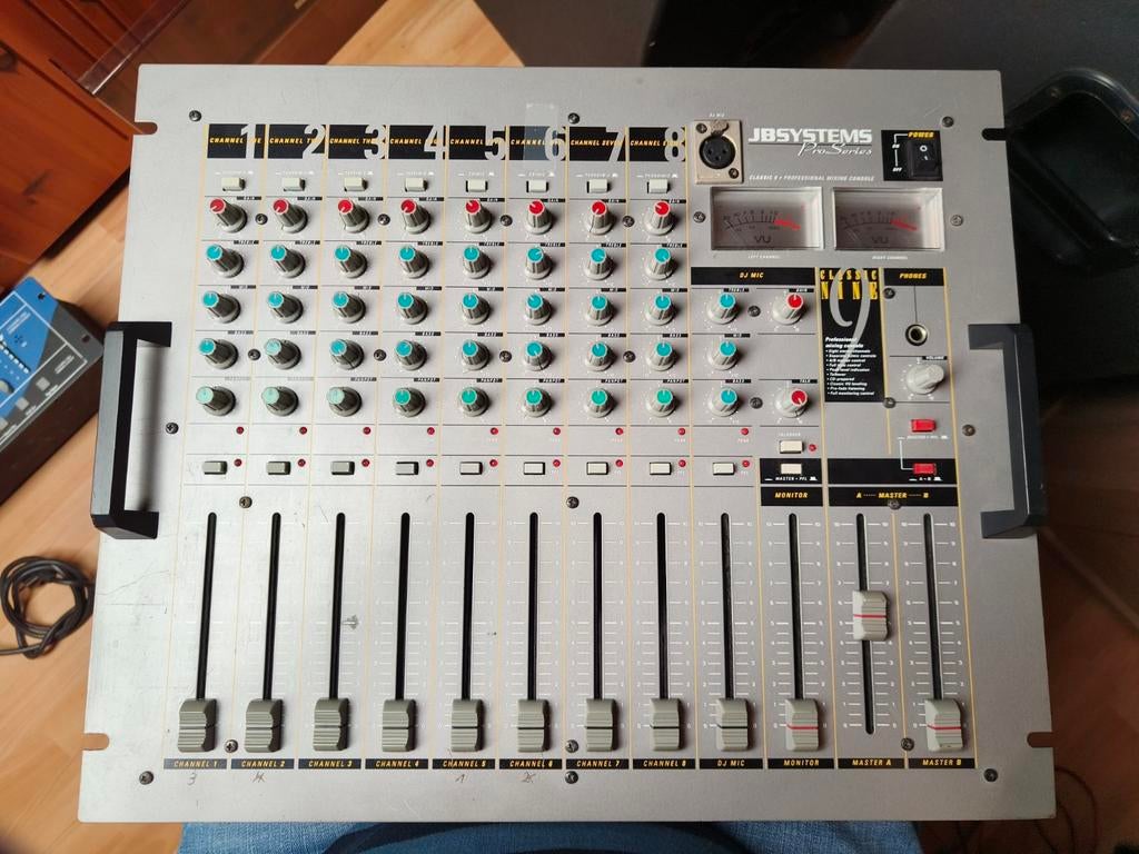 Mengpaneel JB Systems pro9, Ophalen
