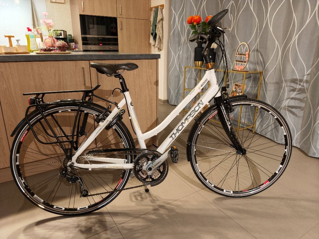 "Thompson S-6000" in uitstekende staat., Fietsen en Brommers, Ophalen, 28 inch, Velgrem, 47 tot 50 cm