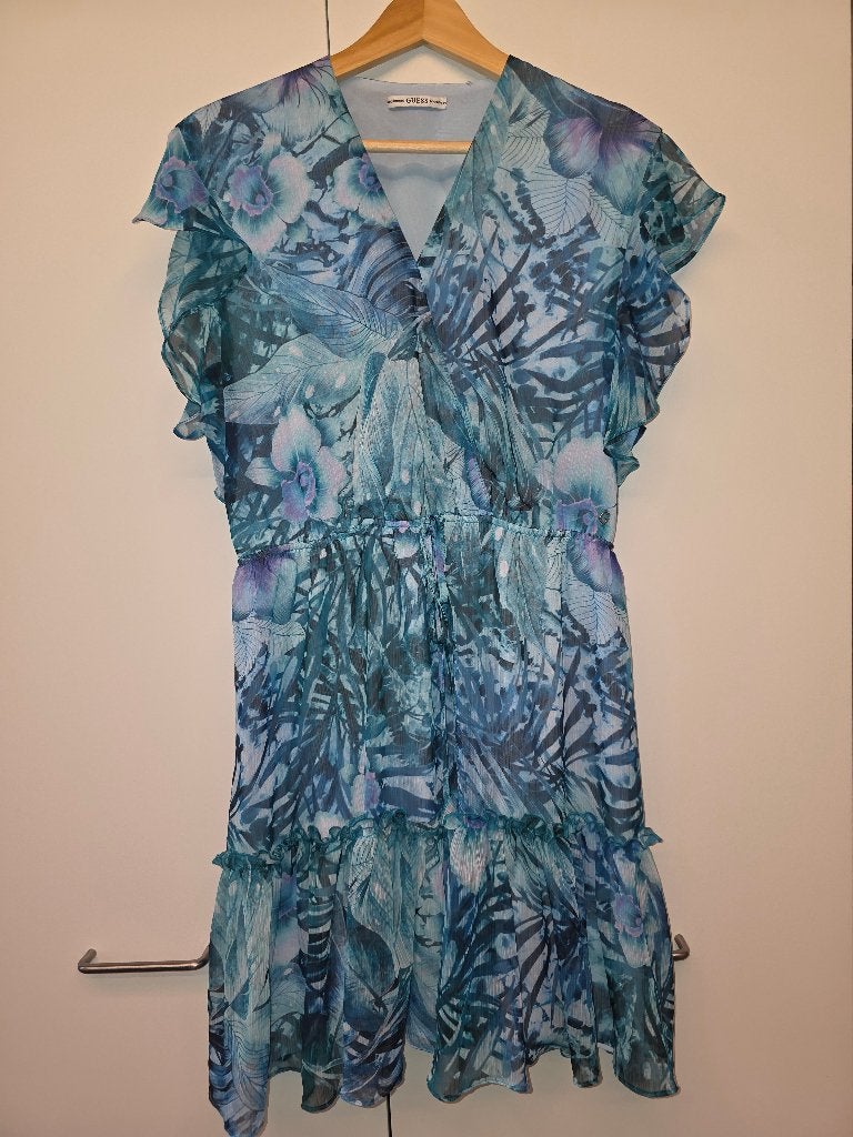 Zomerjurk Guess (maat L), Guess, Meerkleurig, Maat 42/44 (L), Ophalen of Verzenden