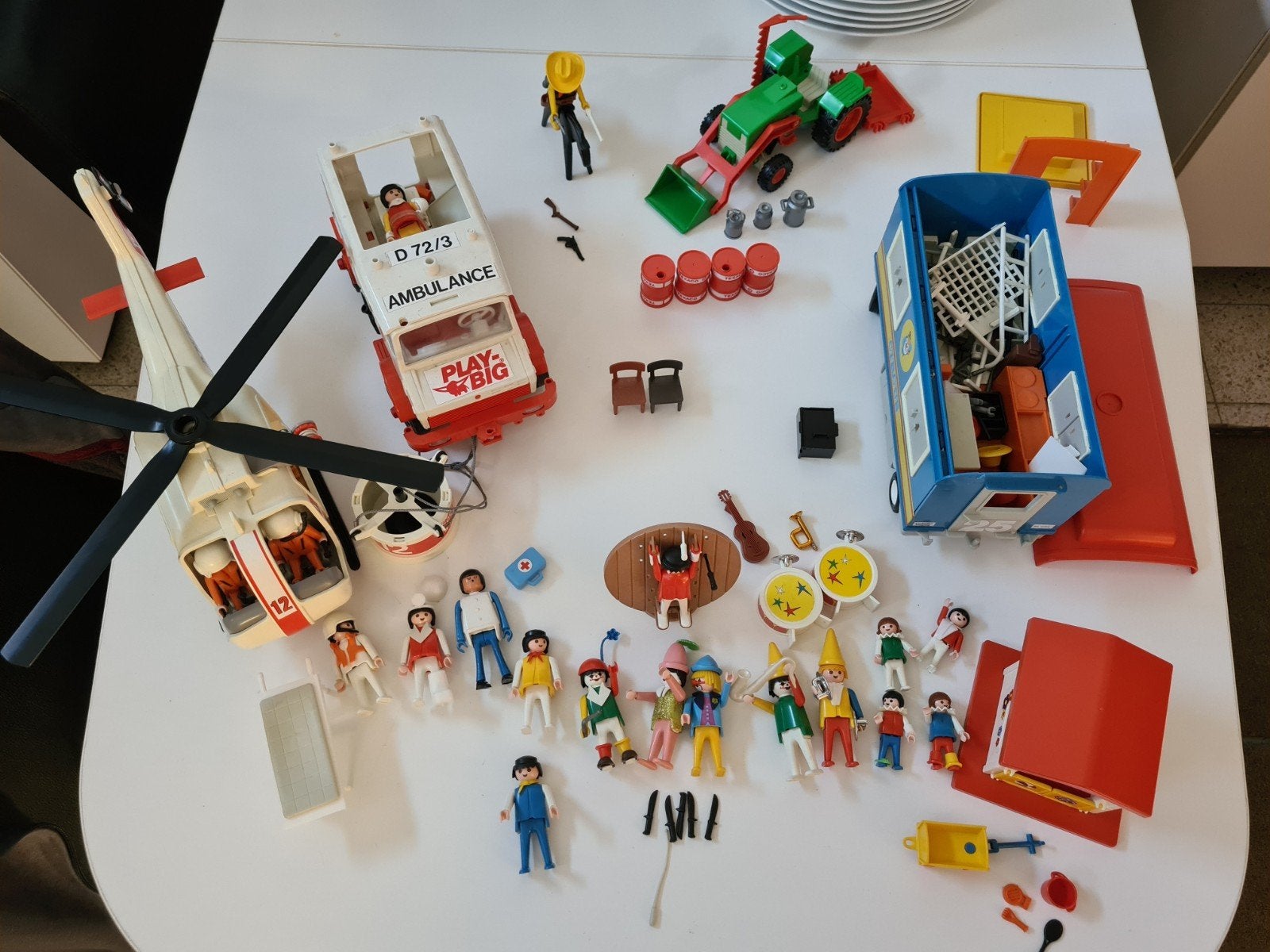 vintage playmobil, Ophalen of Verzenden, Gebruikt, Losse onderdelen, Overige typen
