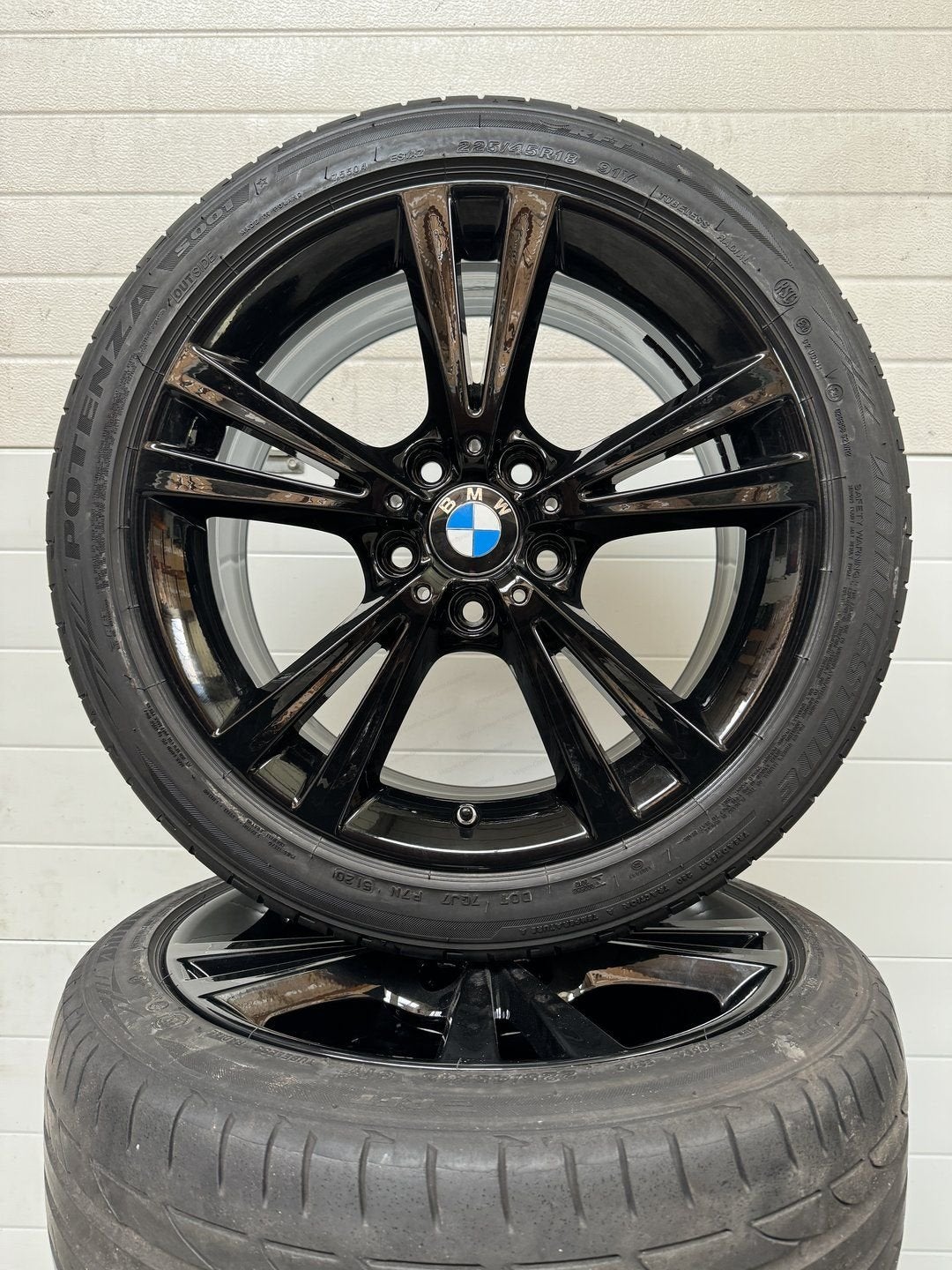18” BMW 1 SERIE F20 F21 VELGEN ZOMERBANDEN ORIG RFT 385, Auto-onderdelen, 18 inch, Gebruikt, -, -