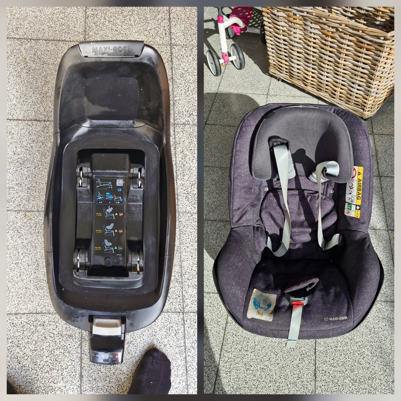 maxicosi 2wayfix 0,5 tem 3 jaar, Kinderen en Baby's, Ophalen