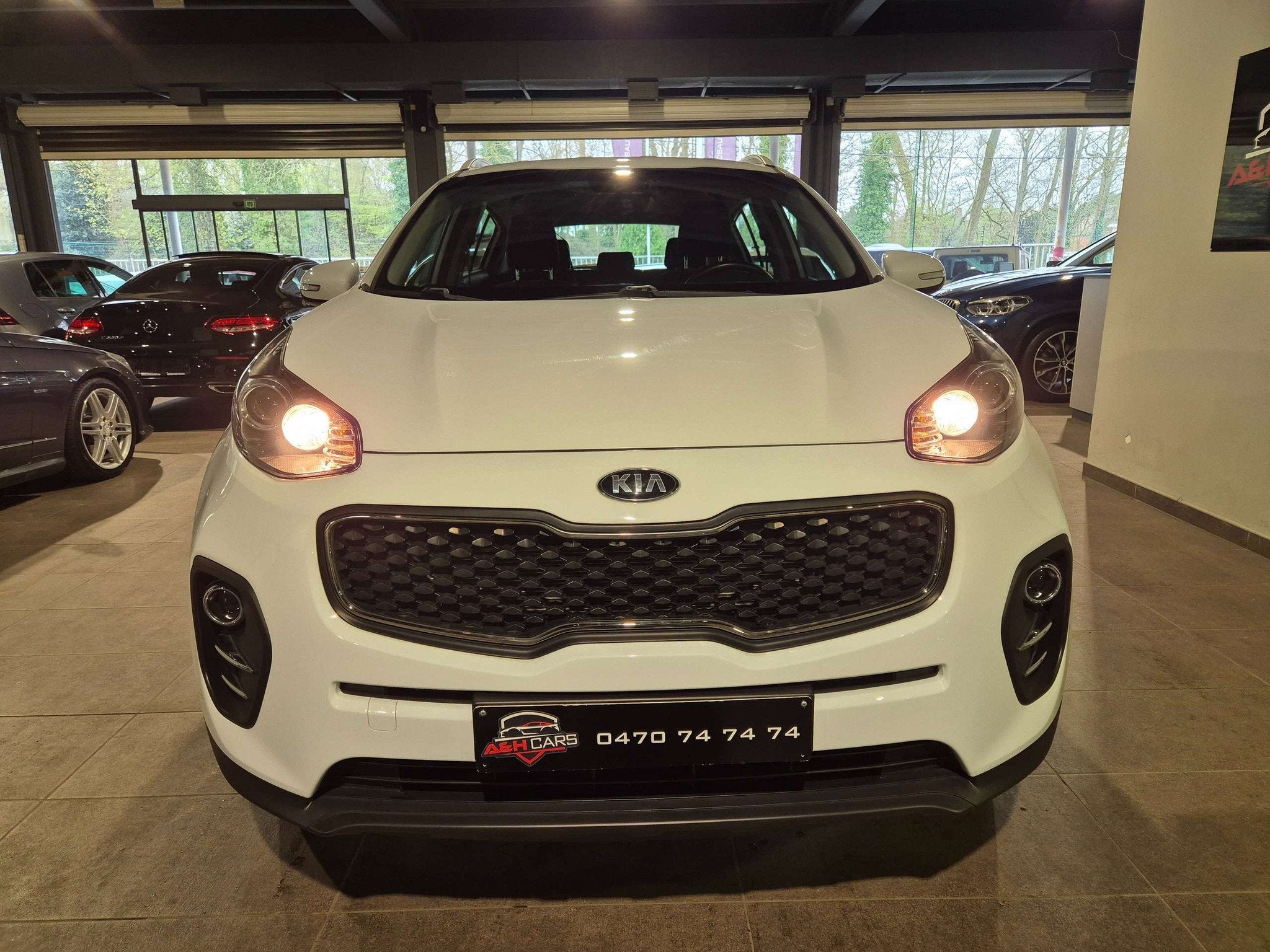 Kia Sportage 1.6 T 2WD Business Fusion (bj 2017), Auto's, Voorwielaandrijving, 1408 kg, Stof, Gebruikt