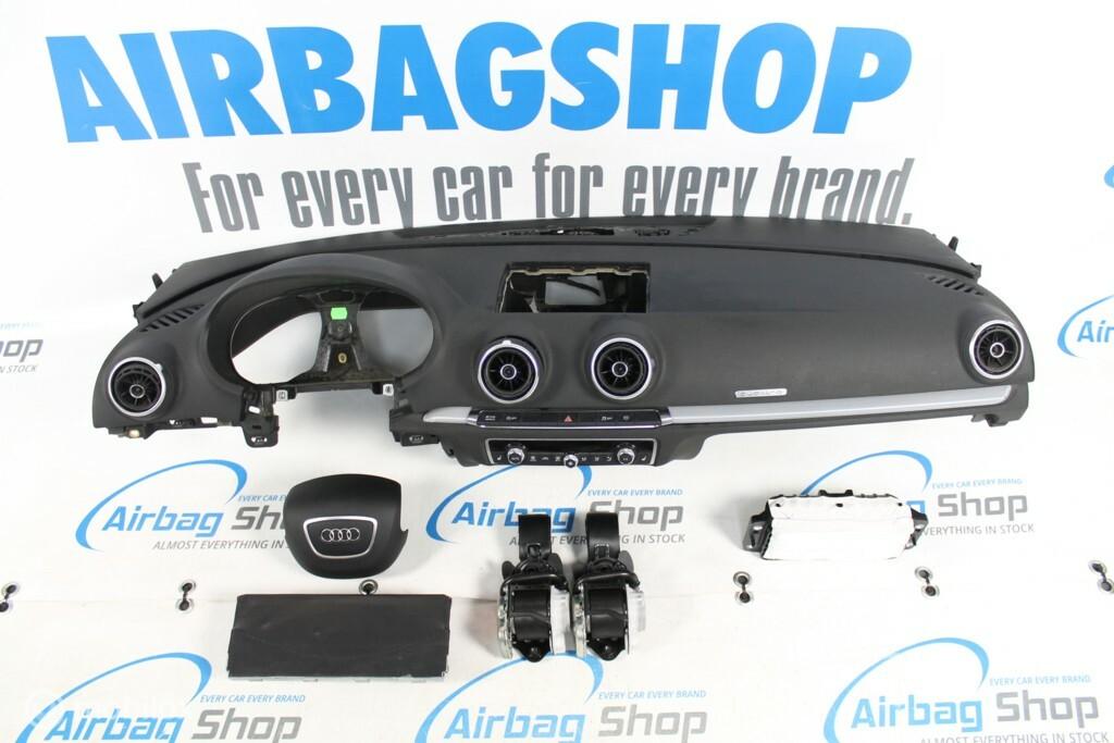 Airbag kit Tableau de bord Quattro Audi A3 8V, Enlèvement ou Envoi, Utilisé