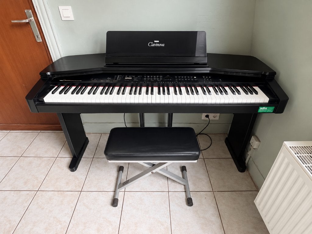 Yamaha Clavinova CVP-35, Ophalen, Gebruikt, Zwart, Digitaal